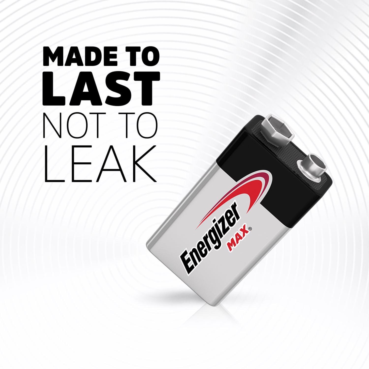 Energizer Max Premium 9-Volt Alkaline Batteries 4 pk Carded