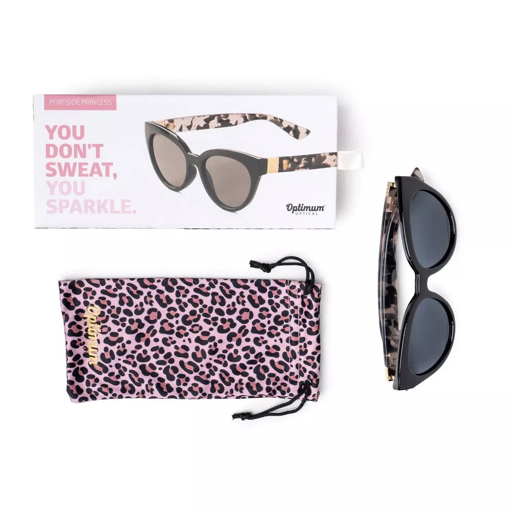 Optimum Optical Women's Cateye Frame Sunglasses, Portside Princess
