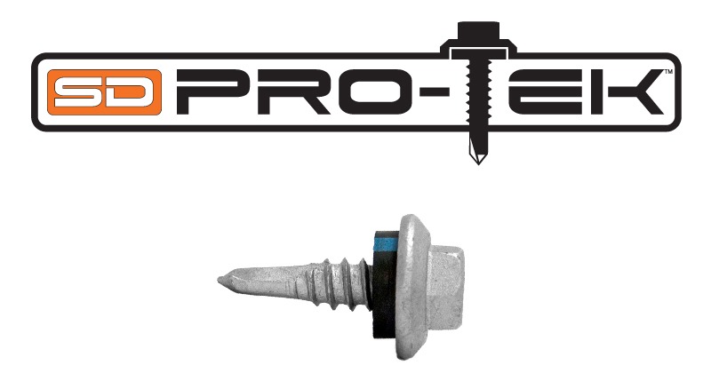 Lakeside Pro-Tek Screw Roofing Galvanized #12 x 3/4" Stitch 250ct