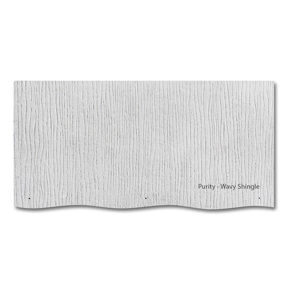 GAF WeatherSide Purity Fiber Cement Siding 24 x 12 in. X 11/64 in.