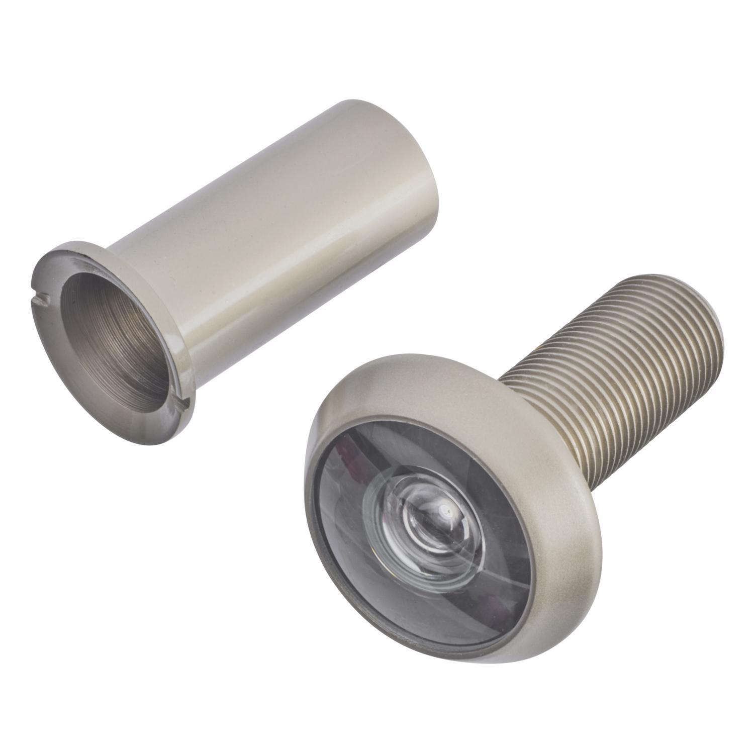 Ace 0.54 in. D 200 deg Satin Brass Door Viewer