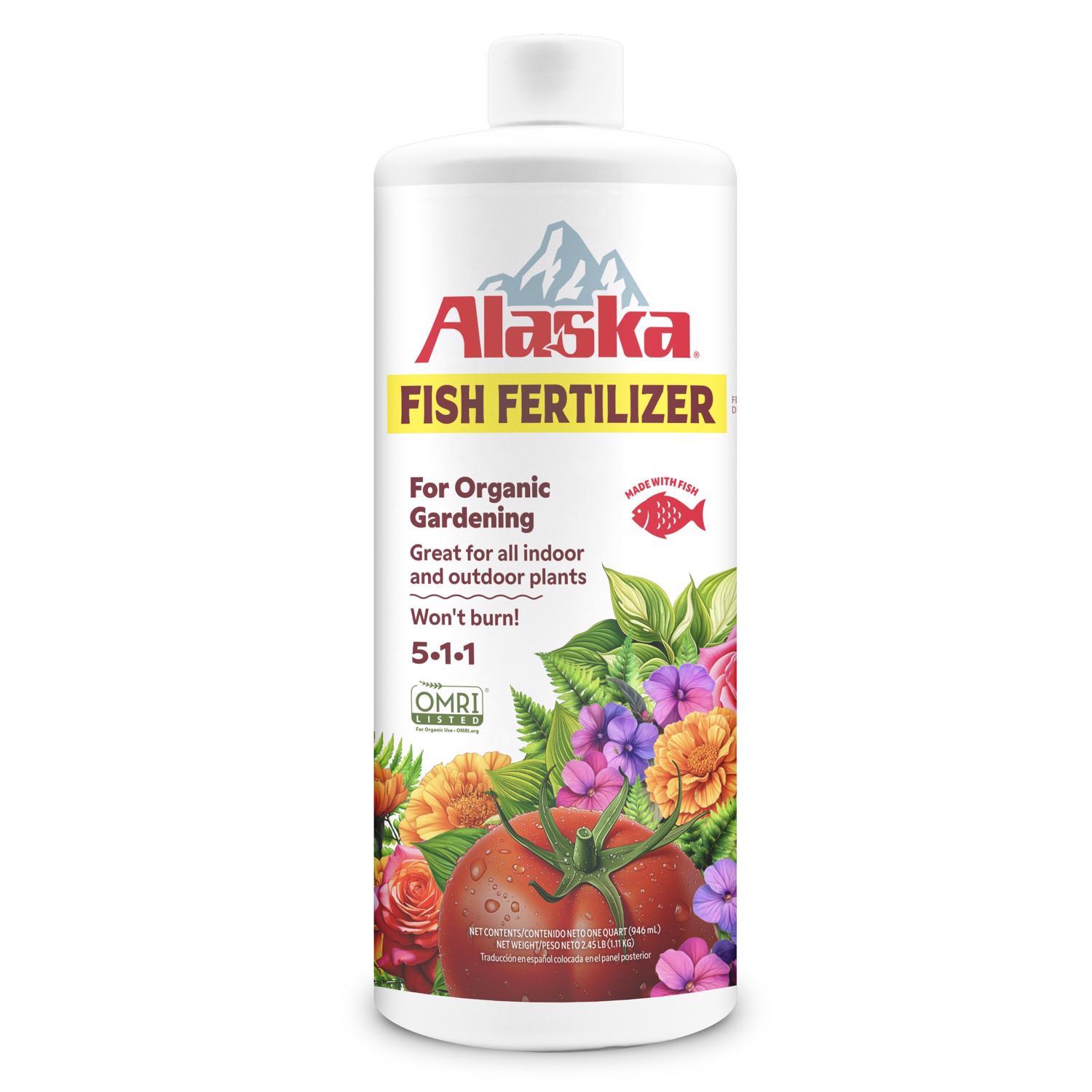 Alaska Organic Liquid Plant Food 1 qt