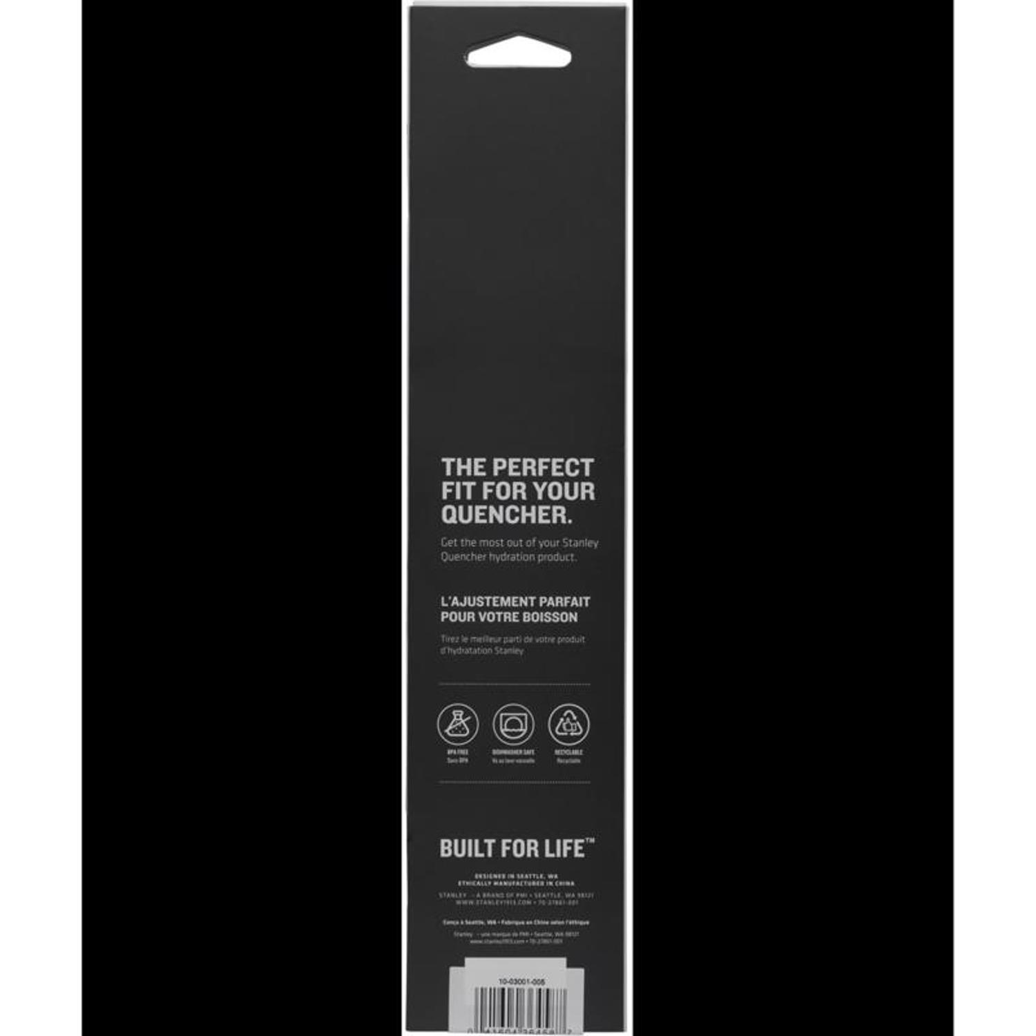 Stanley Adventure Quencher 0 oz Clear BPA Free Tumbler Straw