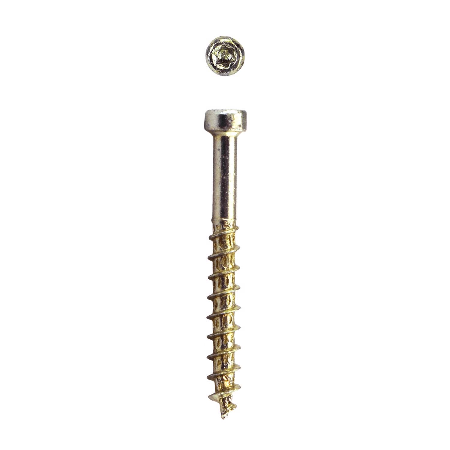 SPAX PowerTrim No. 8 in. X 1-1/2 in. L Star Round Head Serrated Trim Screws