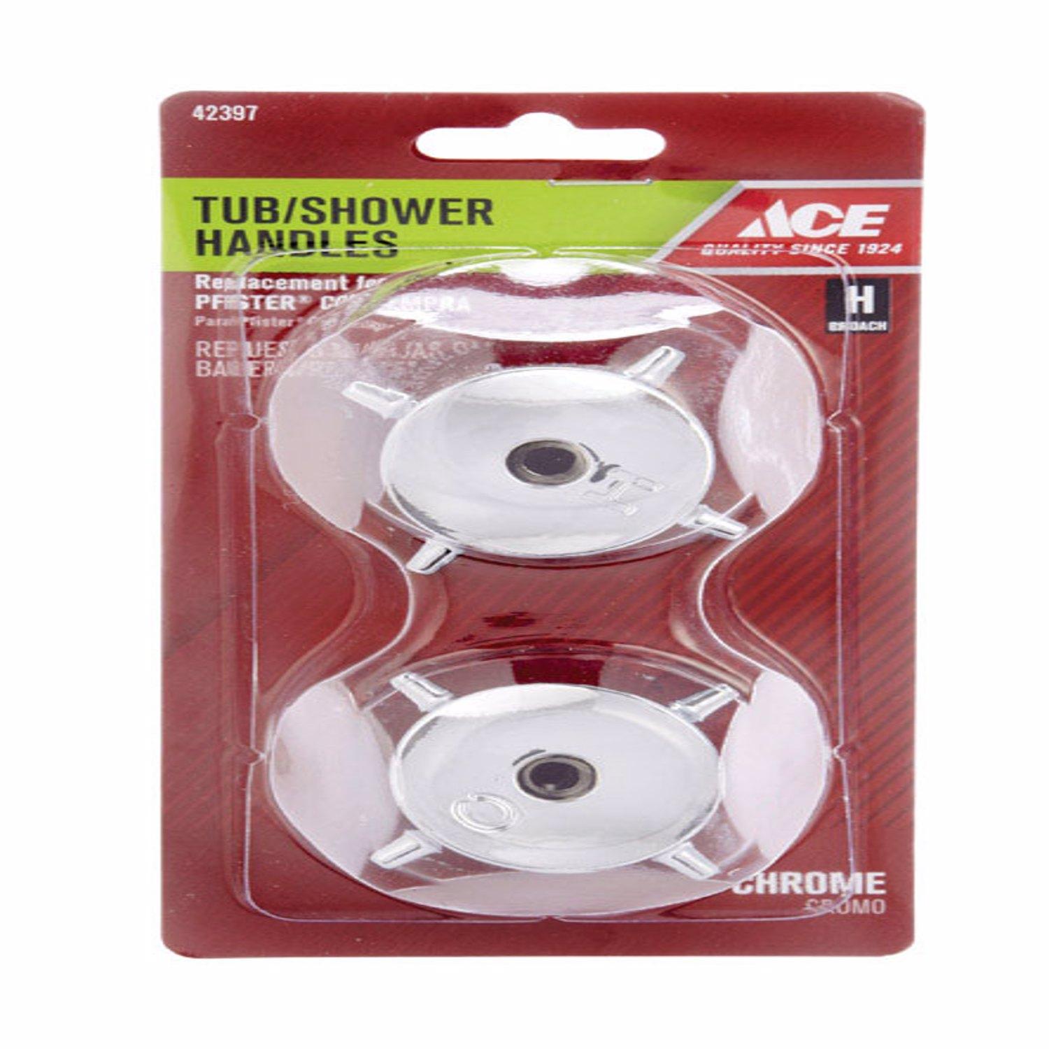 Ace For Pfister Contempra Chrome Tub and Shower Faucet Handles