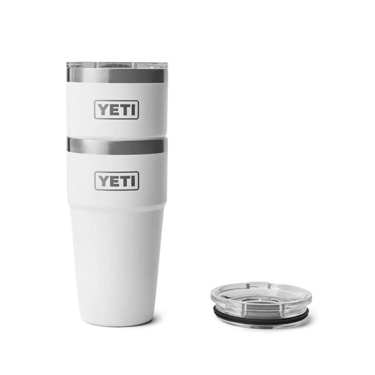 YETI Rambler 20 oz. White BPA Free Stackable Tumbler with MagSlider Lid