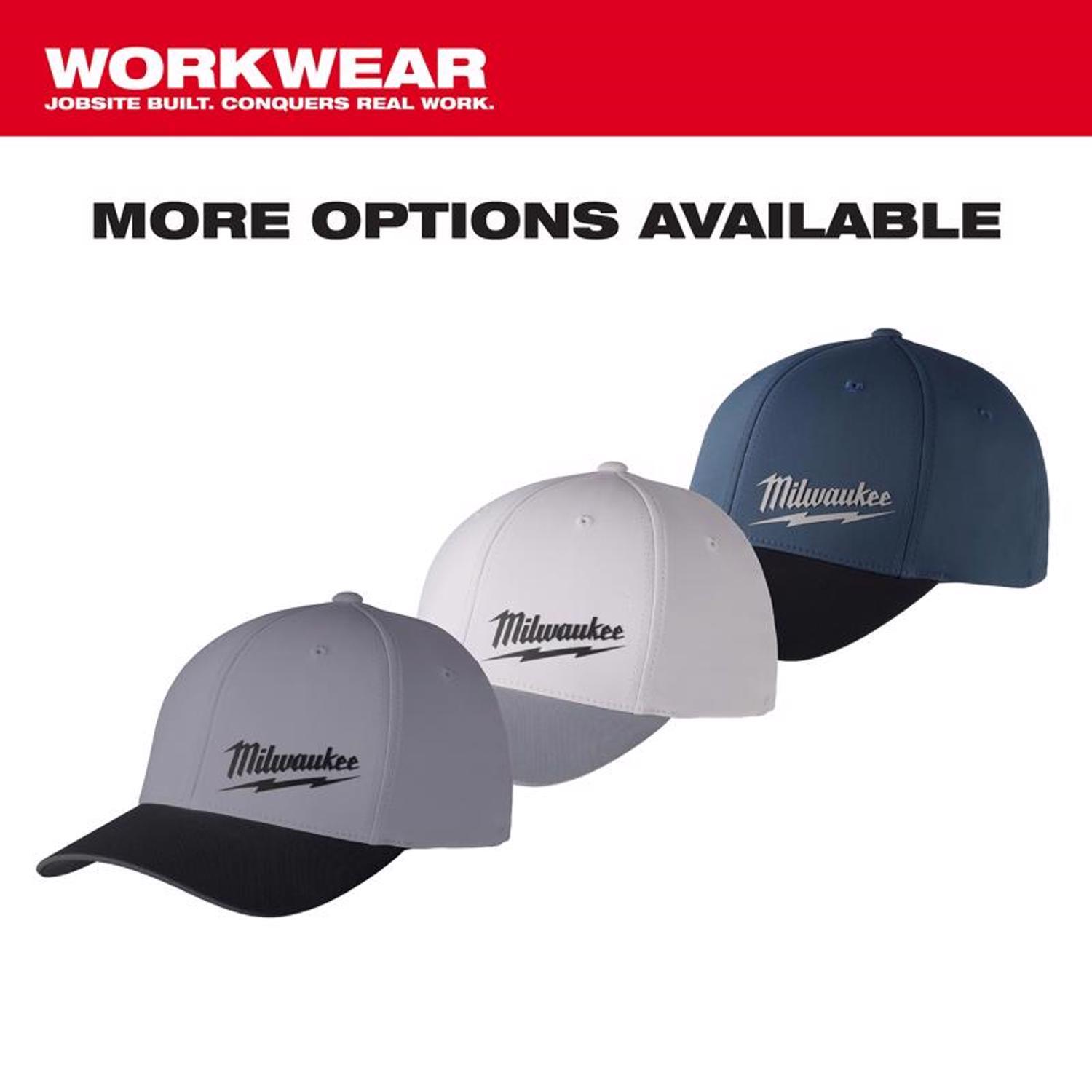 Milwaukee Workskin Fitted Hat Gray S/M