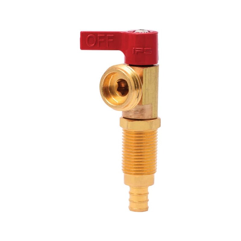 SharkBite 1/2 in. PEX Barb Brass Washing Machine Valve
