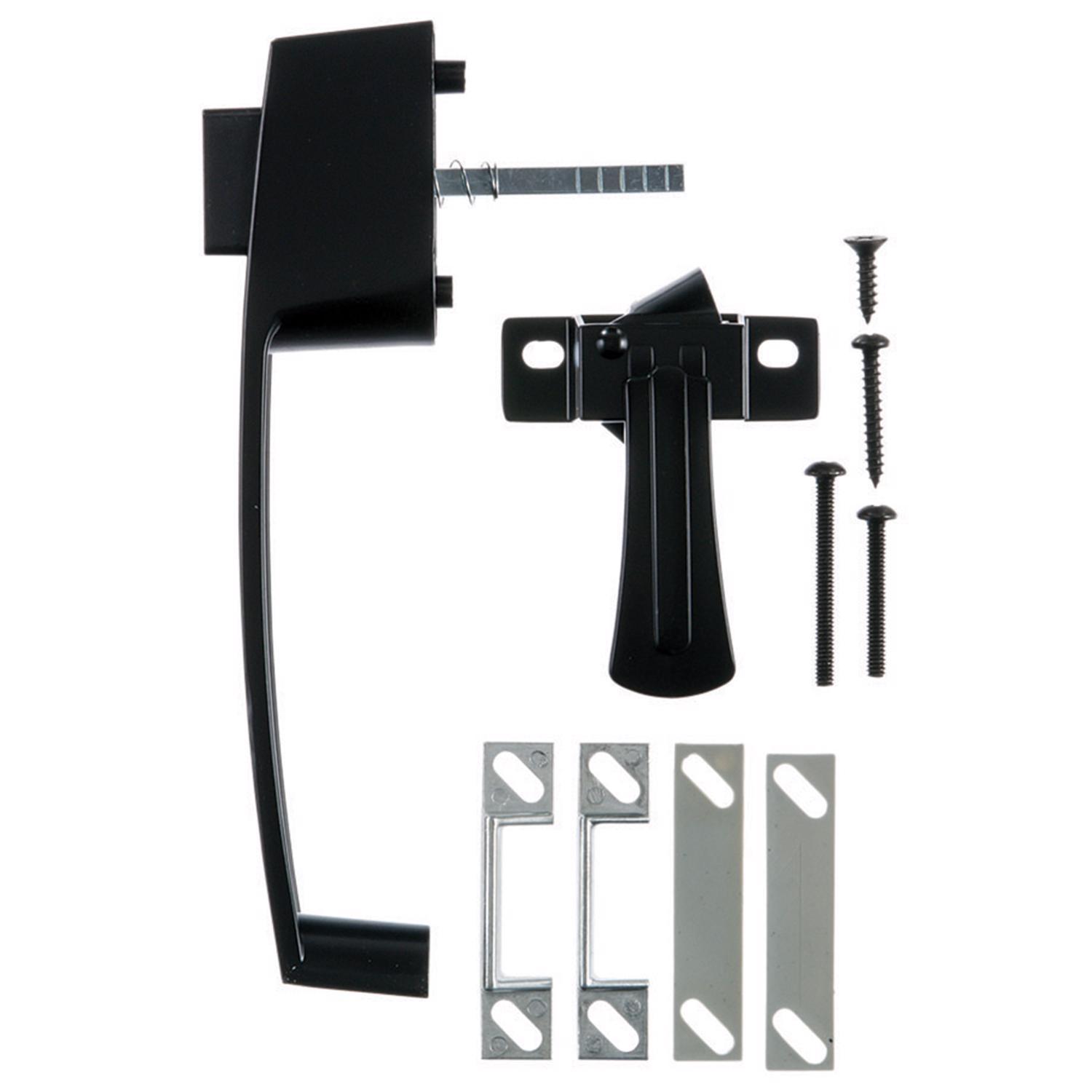 Ace Bare Steel Push Button Latch 1 pk