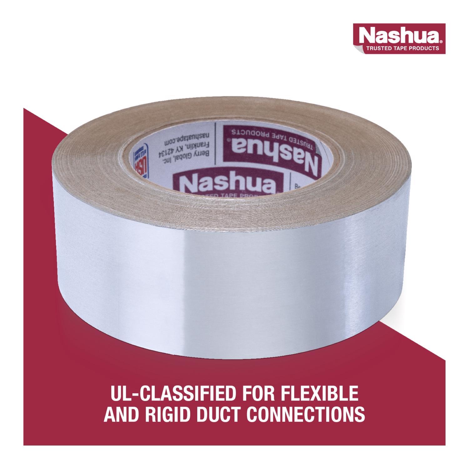 Nashua 1.89 in. W X 50.3 yd. L Silver Foil Tape