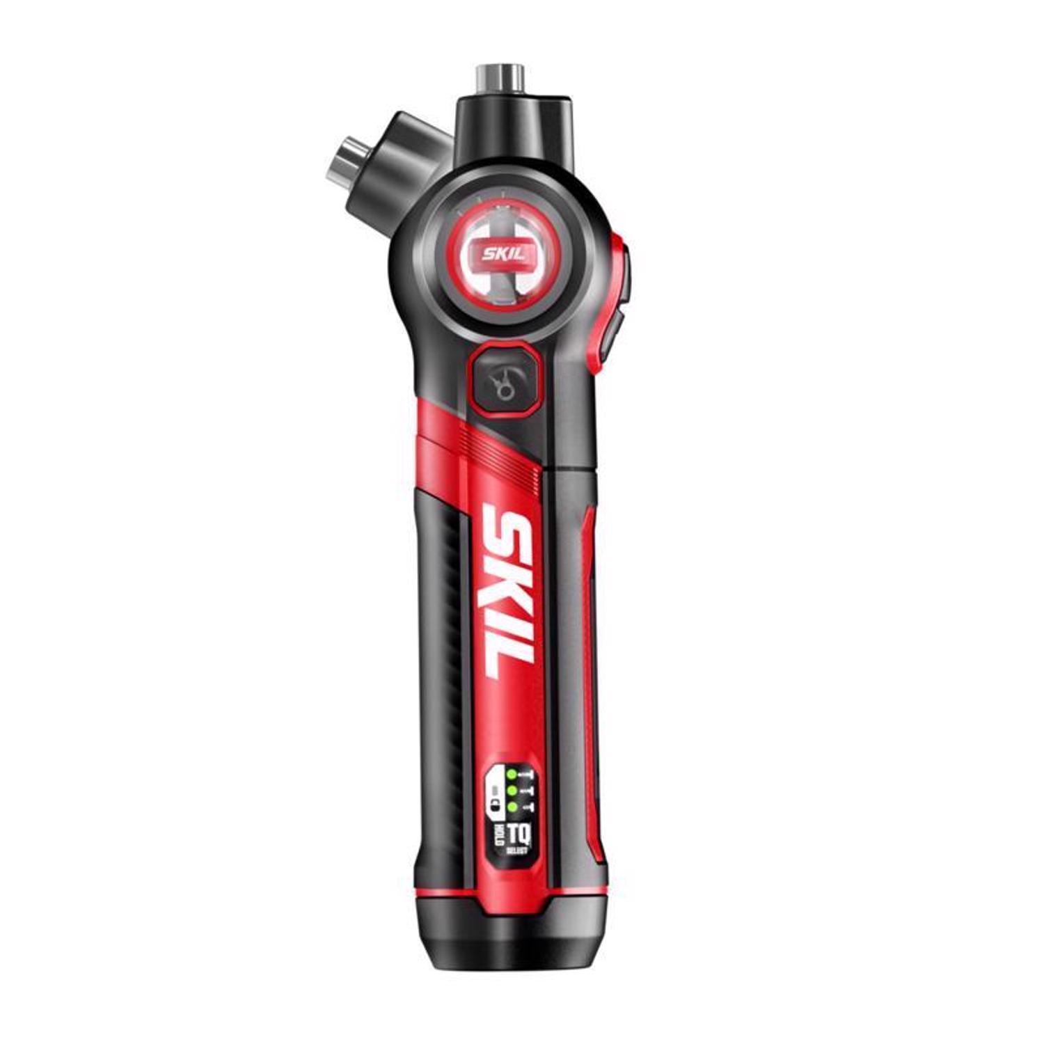Skil 4V Cordless Rechargeable Screwdriver with Bit Set