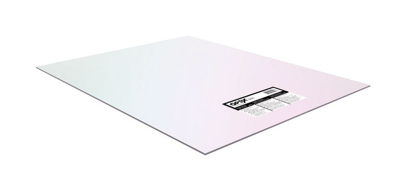 Plaskolite Optix Clear Double Acrylic Sheet 24 in. W X 48 in. L X .220 in.