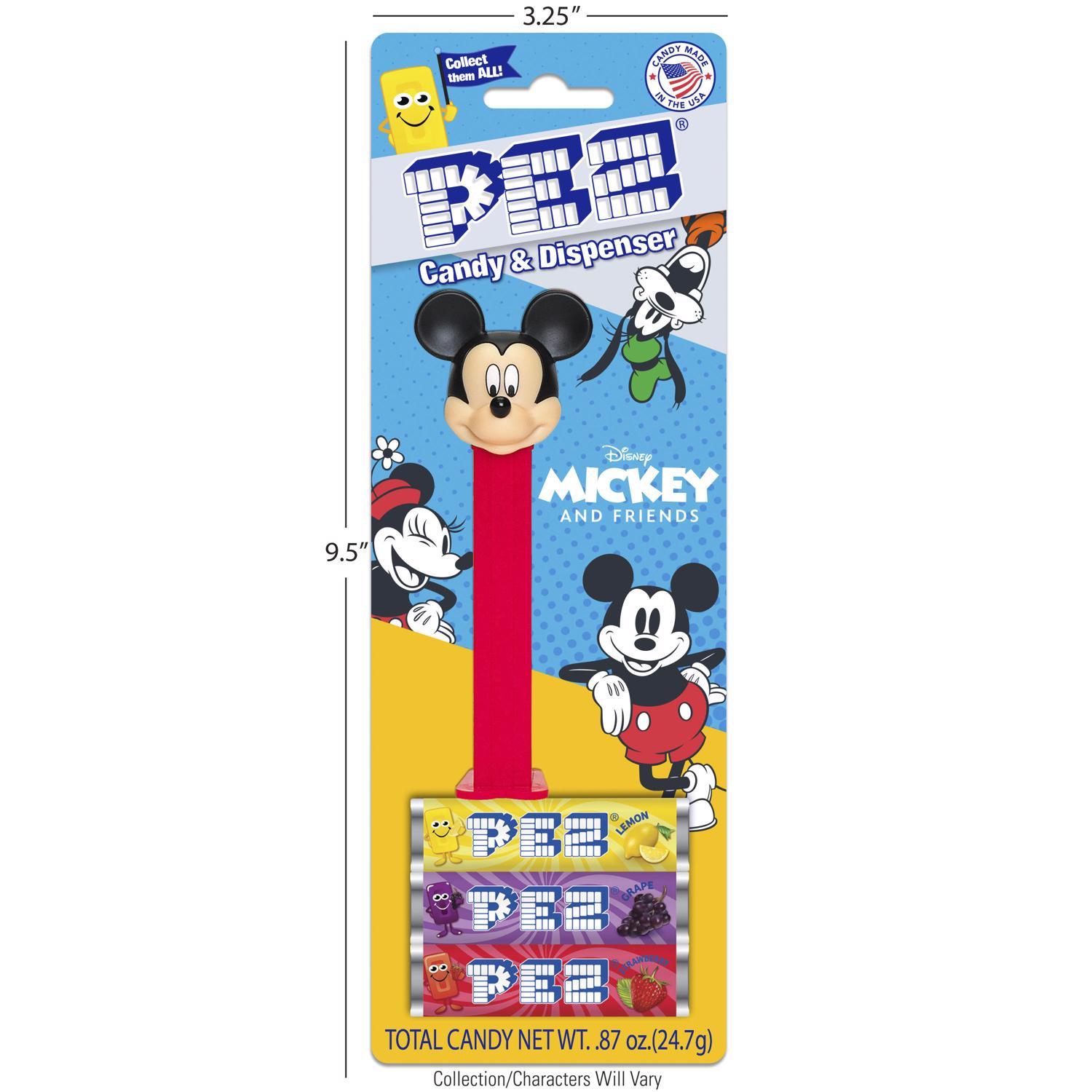 PEZ Favorites Assorted Candy and Dispenser 1.87 oz