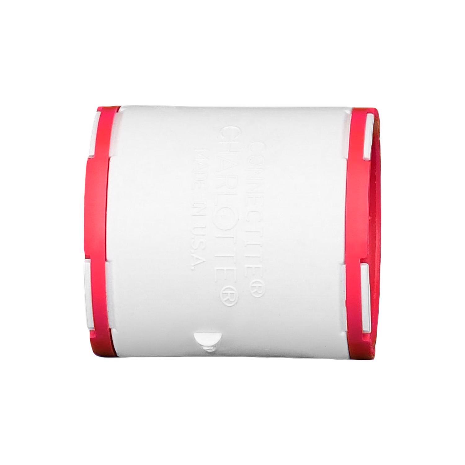 Charlotte Pipe ConnecTite Schedule 40 1-1/2 in. Hub X 1-1/2 in. D Hub PVC Coupling 1 pk