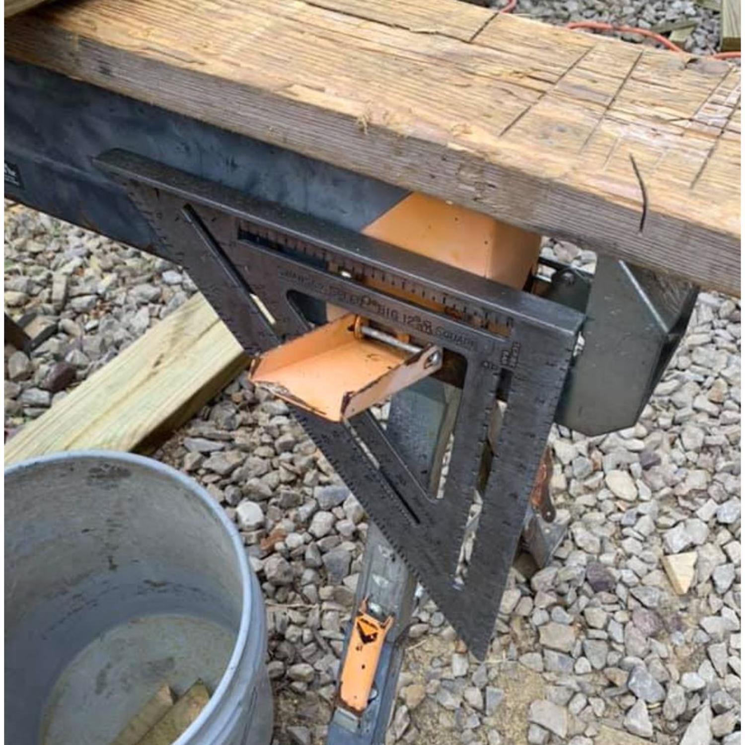 Swanson Speedlite 12 in. L X 1 in. H Aluminum Speed Square