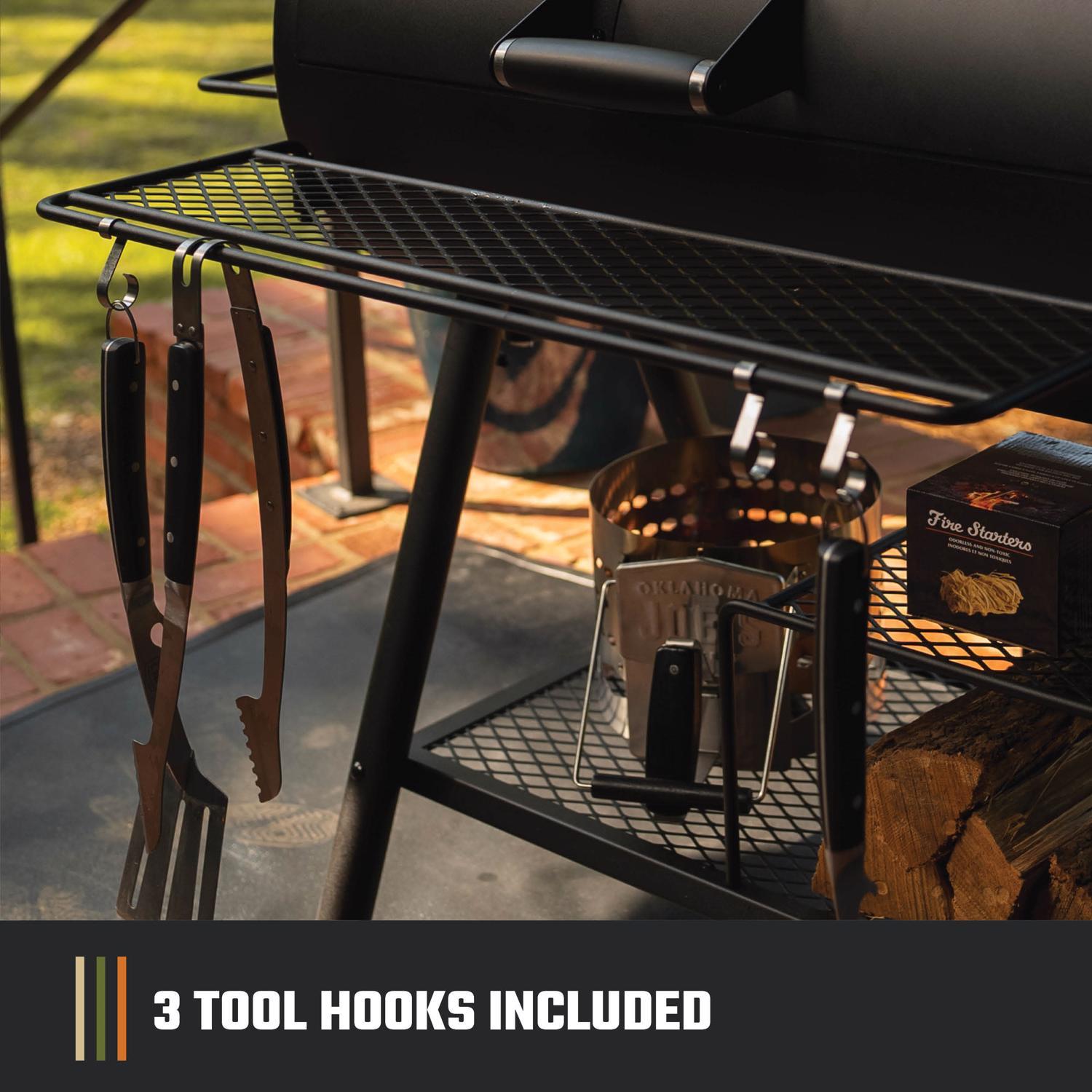 Oklahoma Joe's Charcoal Offset Smoker Black
