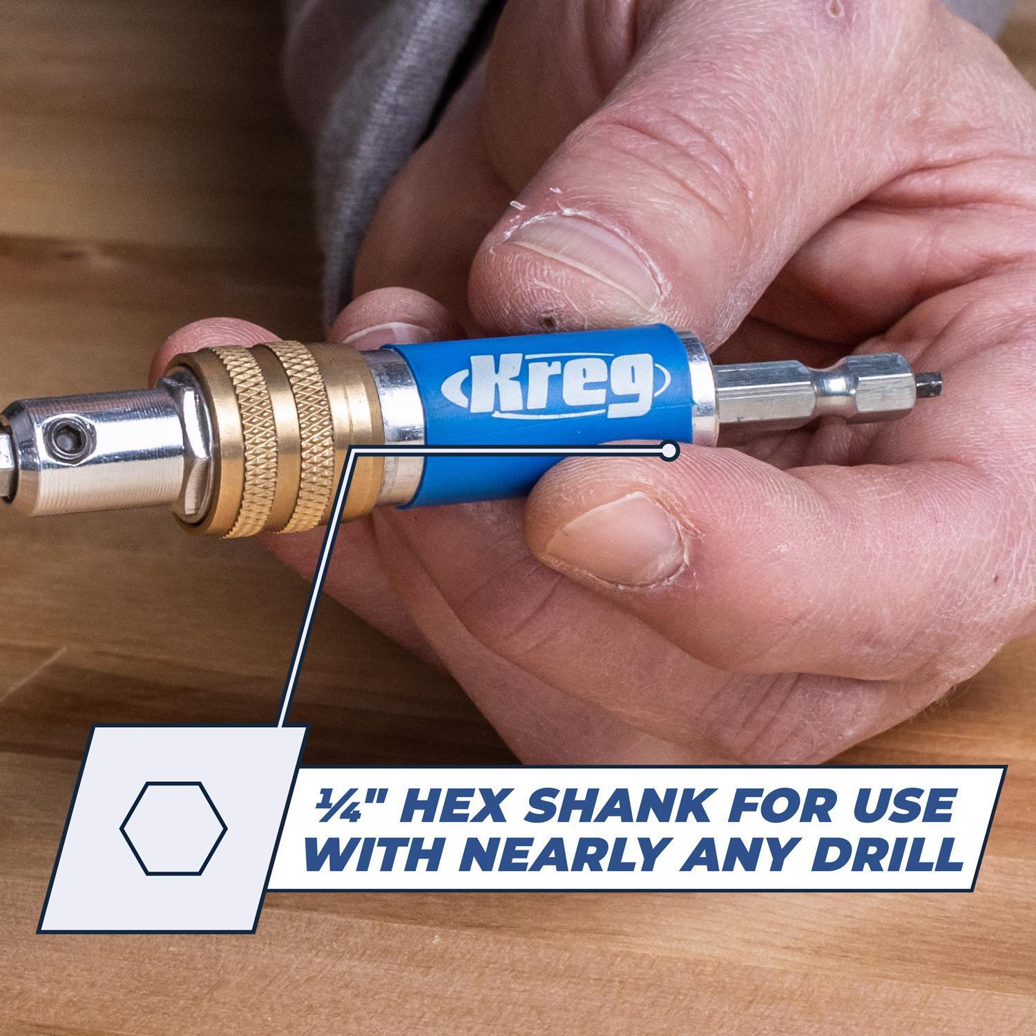Kreg Metal Drill Attachment 1 pc