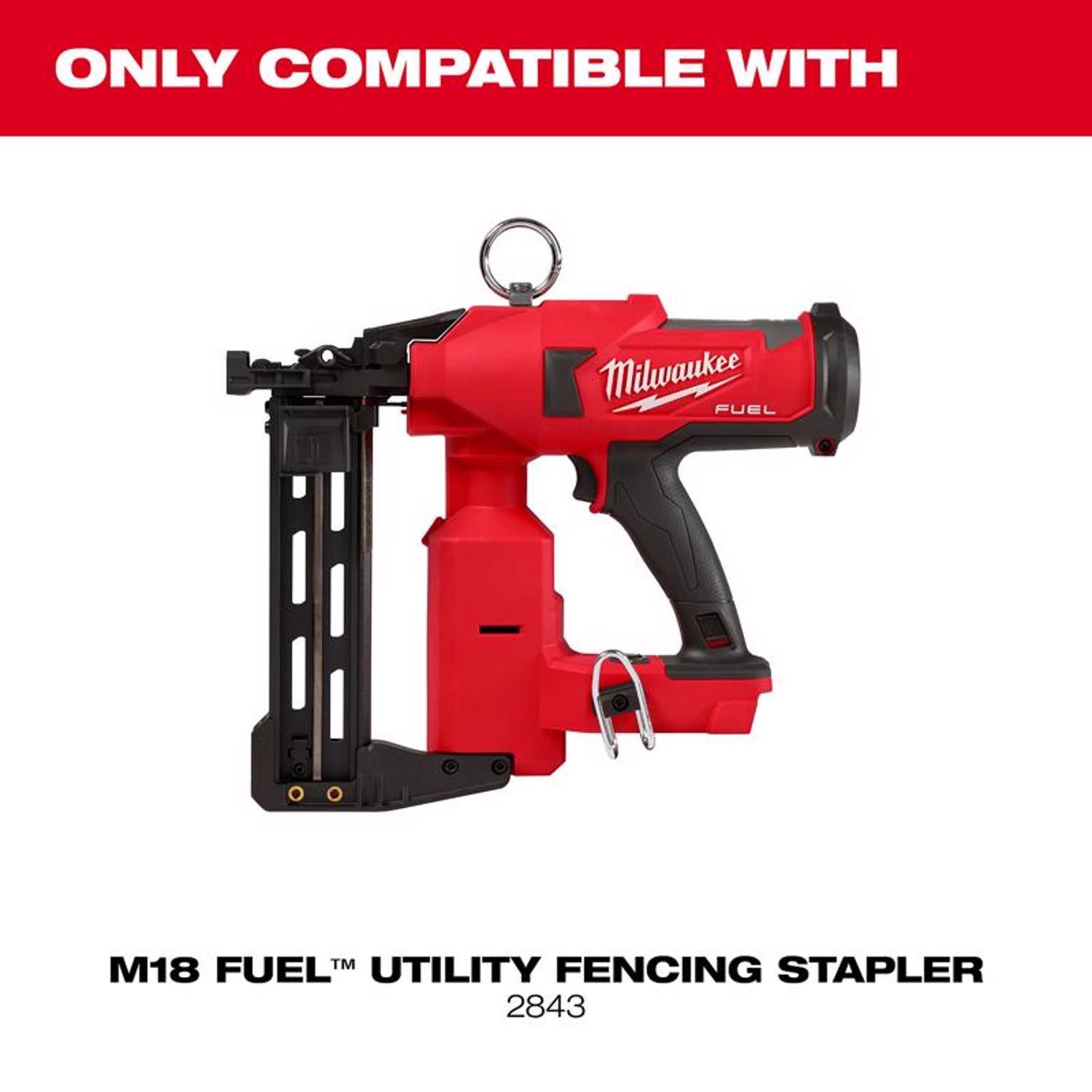 Milwaukee 3/4 in. W X 1-3/4 in. L 9 Ga. Diamond Crown Staples 1 pk