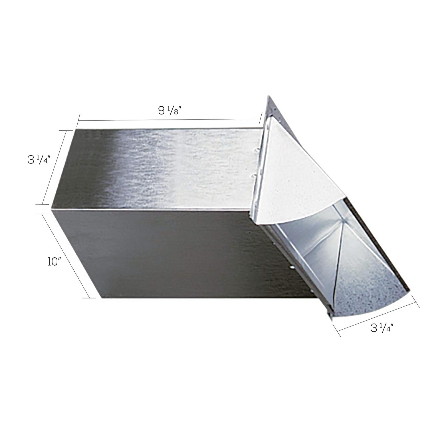 Deflect-O Aluminum Wall Cap