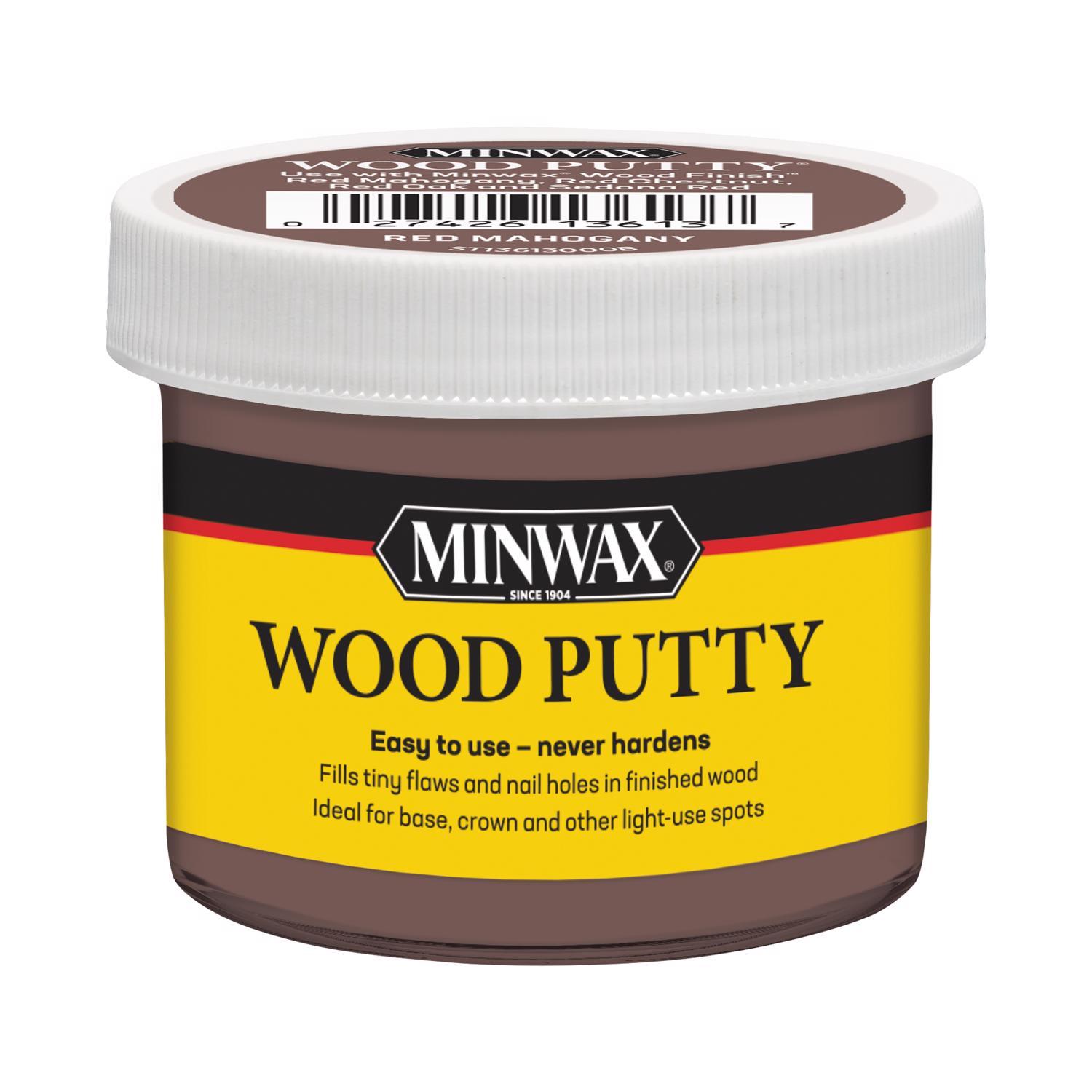 Minwax Red Mahogany Wood Putty 3.75 oz