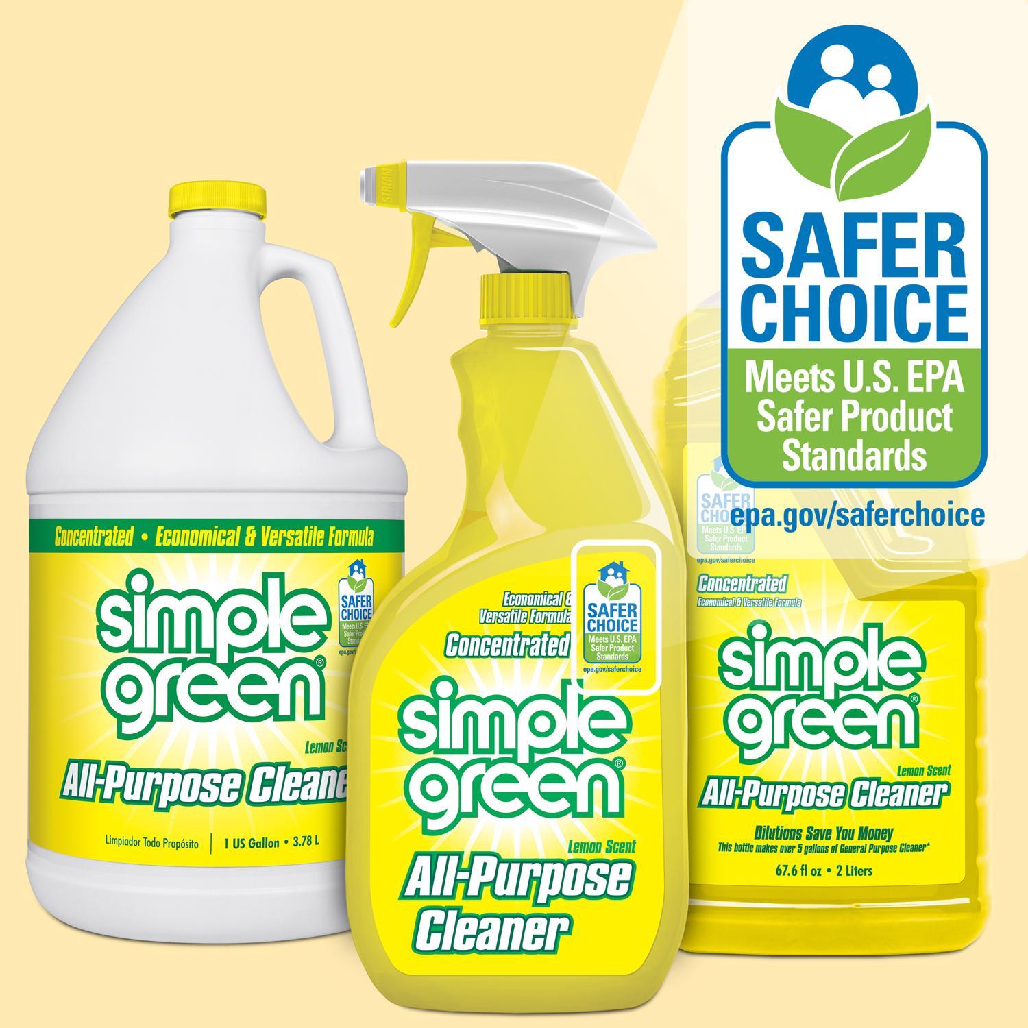 Simple Green Lemon Scent Concentrated All Purpose Cleaner Liquid 1 gal