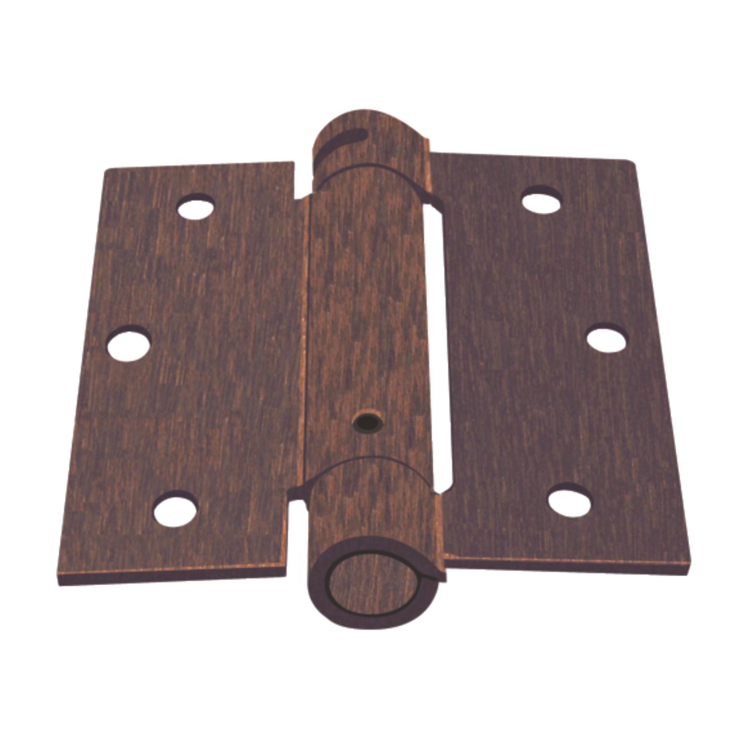 Ace 3.5 in. L Tuscan Bronze Self Closing Hinge 1 pk