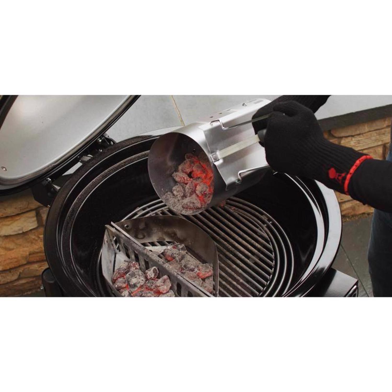 Weber Steel Chimney Starter 12.7 in. L X 8.1 in. W For Weber