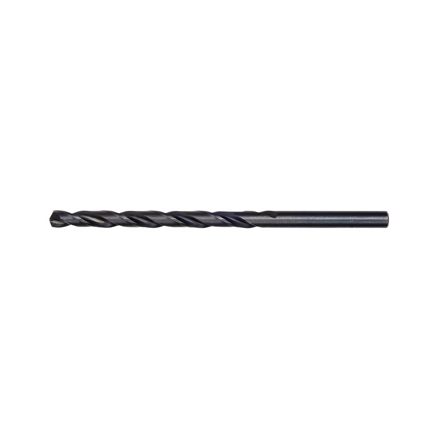 Milwaukee Thunderbolt 3/16 in. X 3-1/2 in. L Black Oxide Drill Bit Round Shank 1 pc