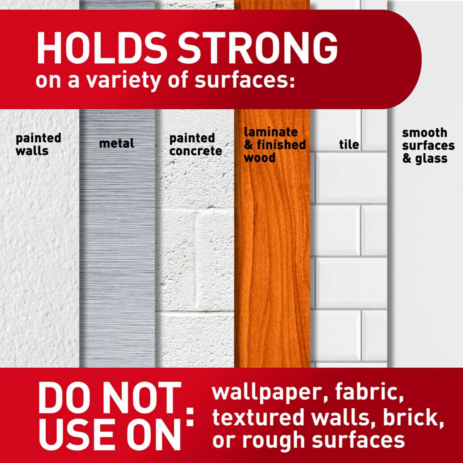 3M Command White Large Picture Hanging Strips 16 lb 12 pk