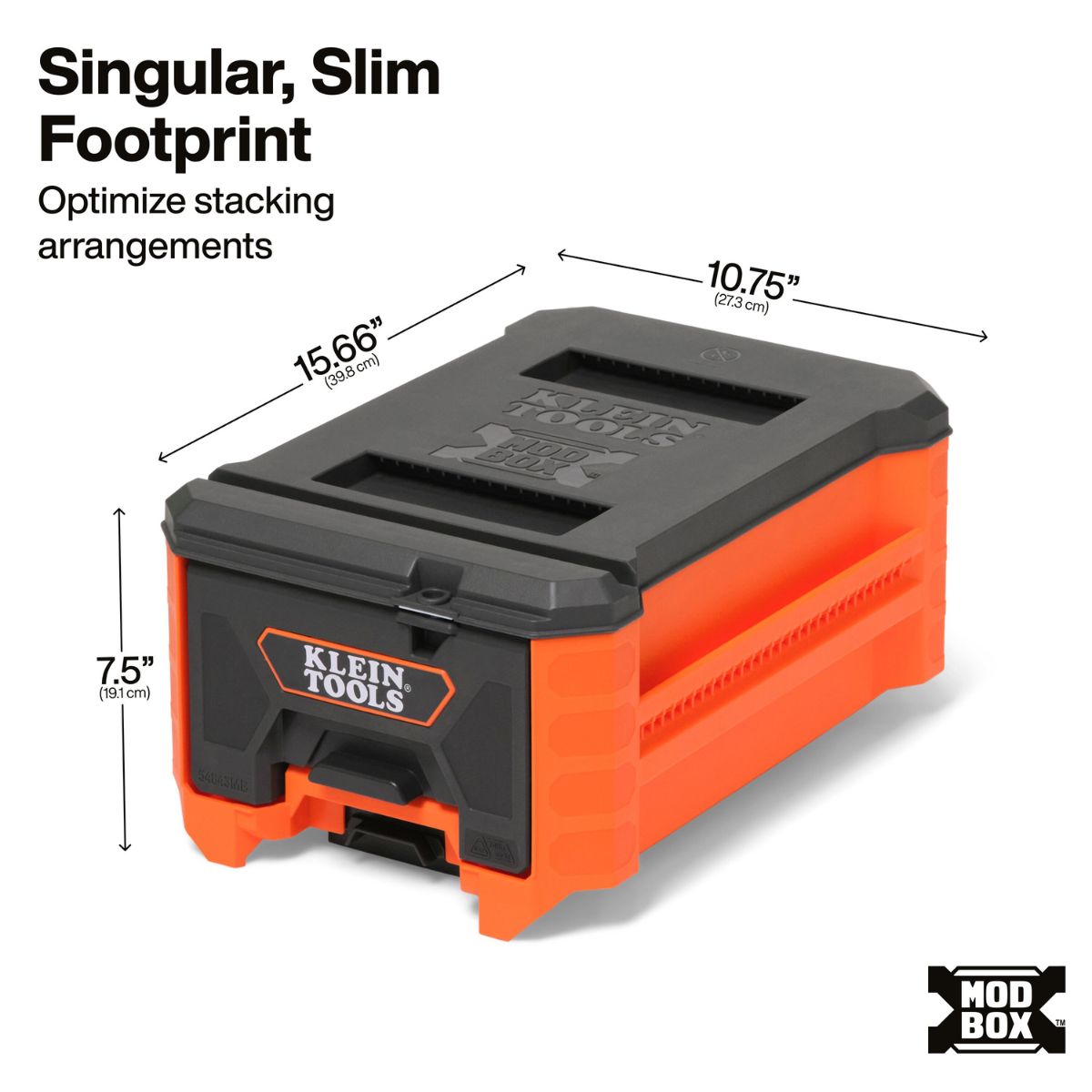Klein Tools MODbox Compact Single Drawer, Half Width