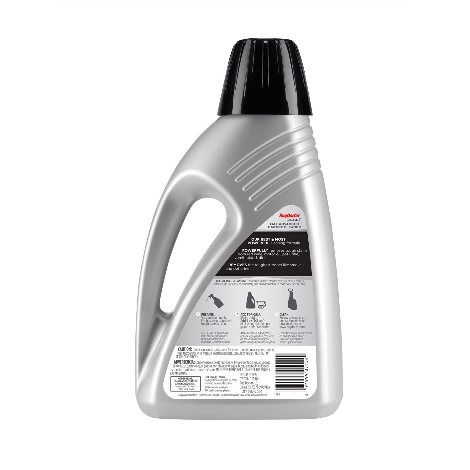 Rug Doctor Bissell Carpet and Upholstery Cleaner 48 oz Liquid Concentrated