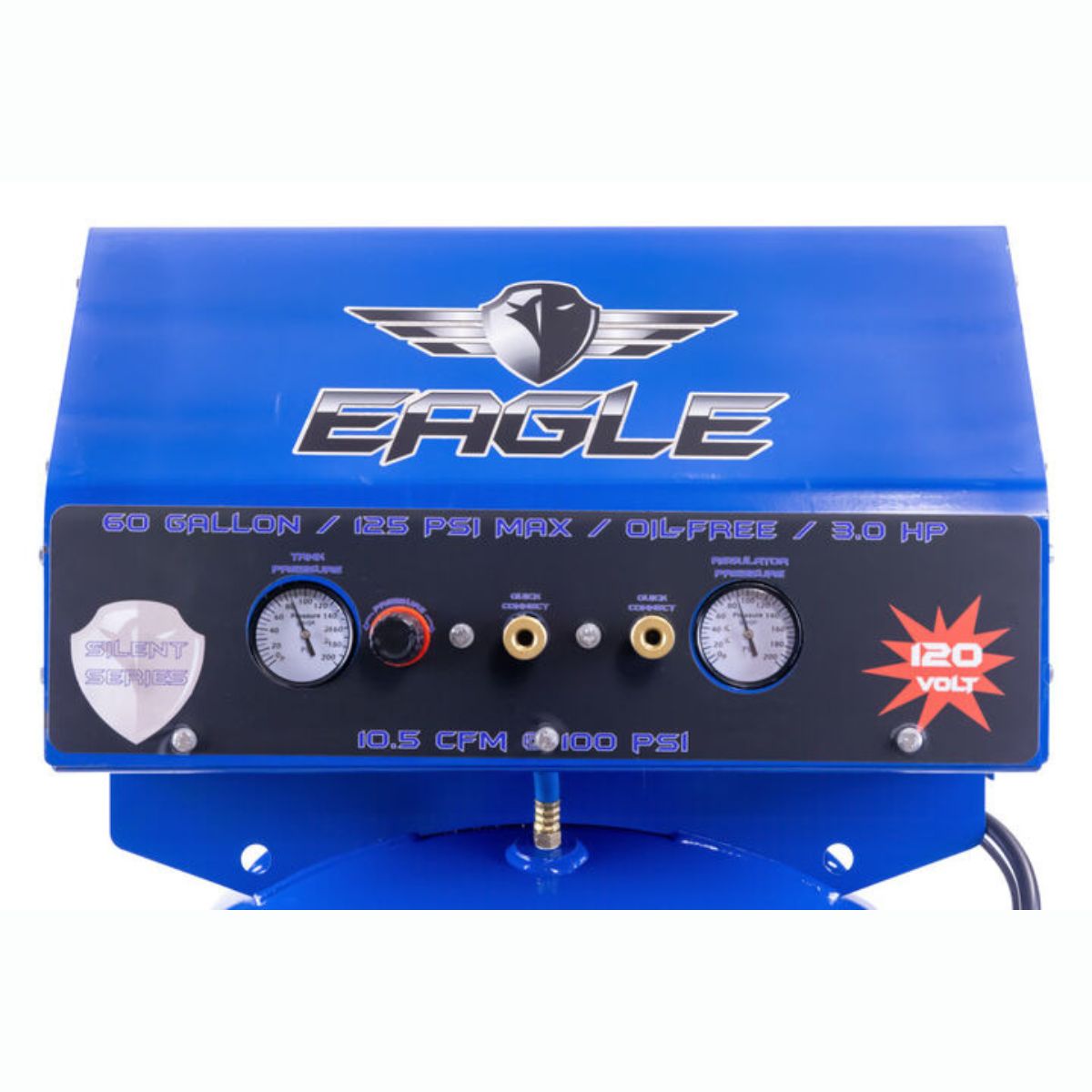 Eagle Compressor Silent Series Air Compressor 60 Gallon Electric Portable