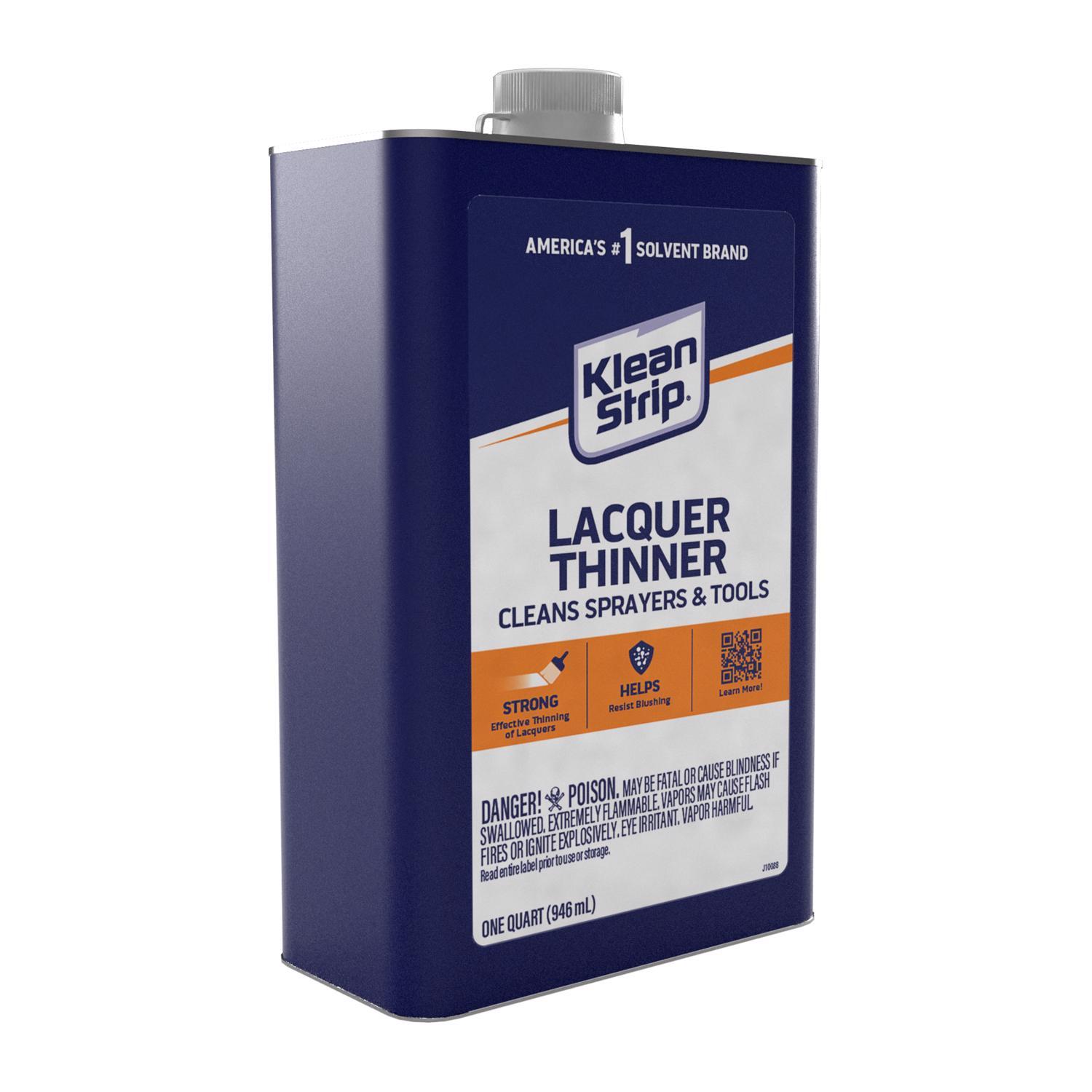 Klean Strip Lacquer Thinner 1 qt