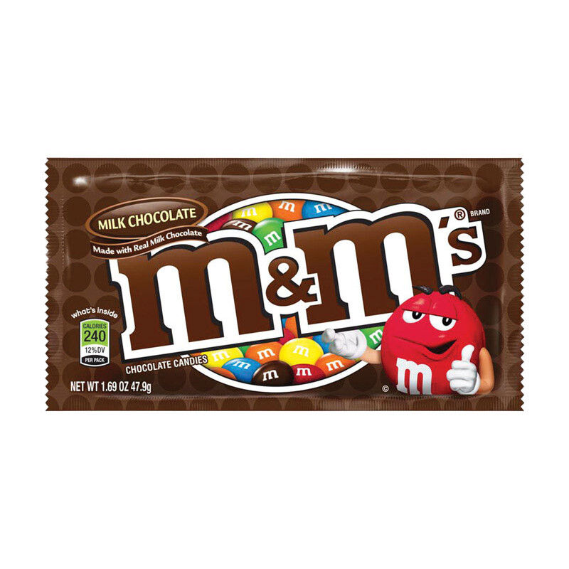 M&M's Milk Chocolate Chocolate Candies 1.69 oz