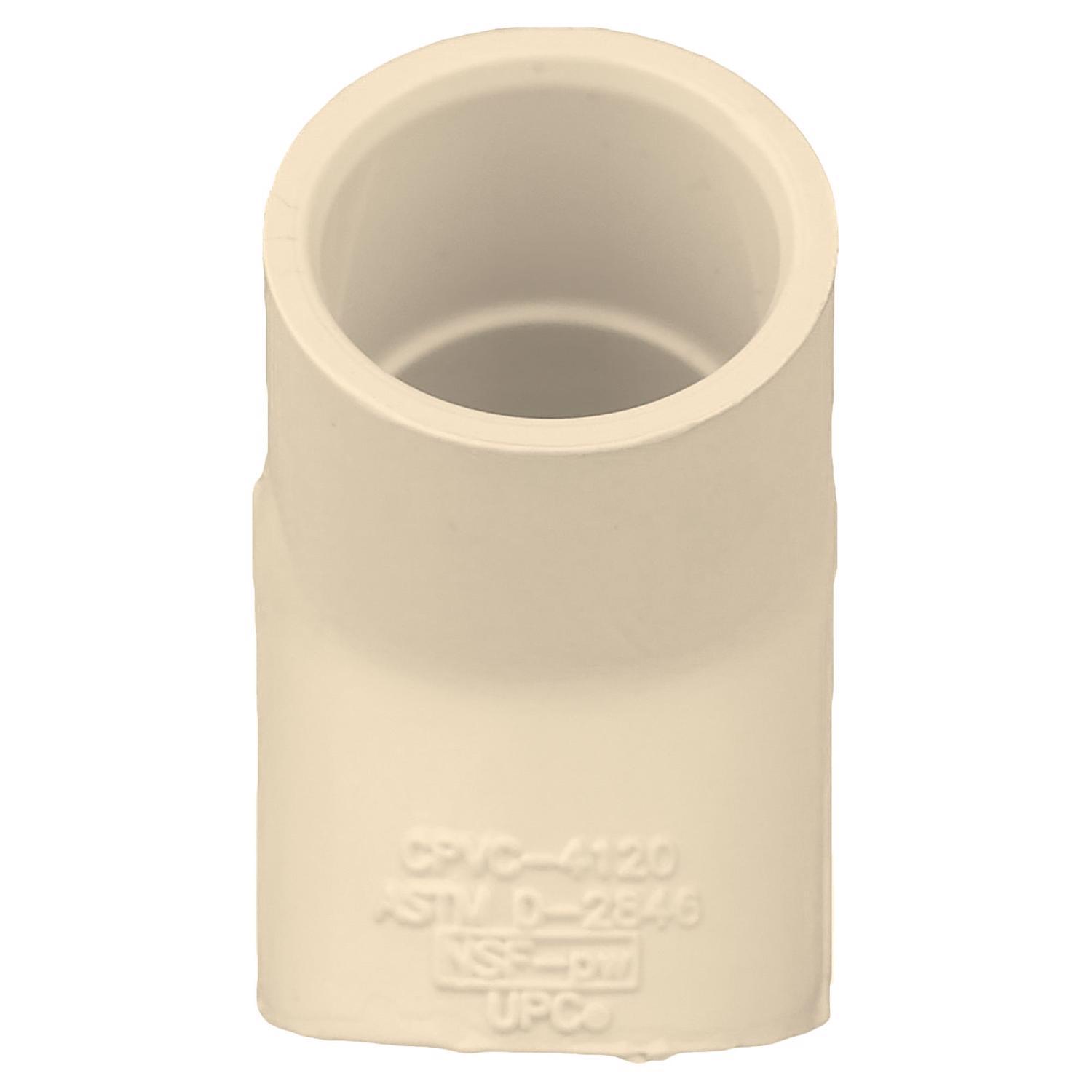 Charlotte Pipe FlowGuard 3/4 in. Slip X 3/4 in. D Slip CPVC Elbow