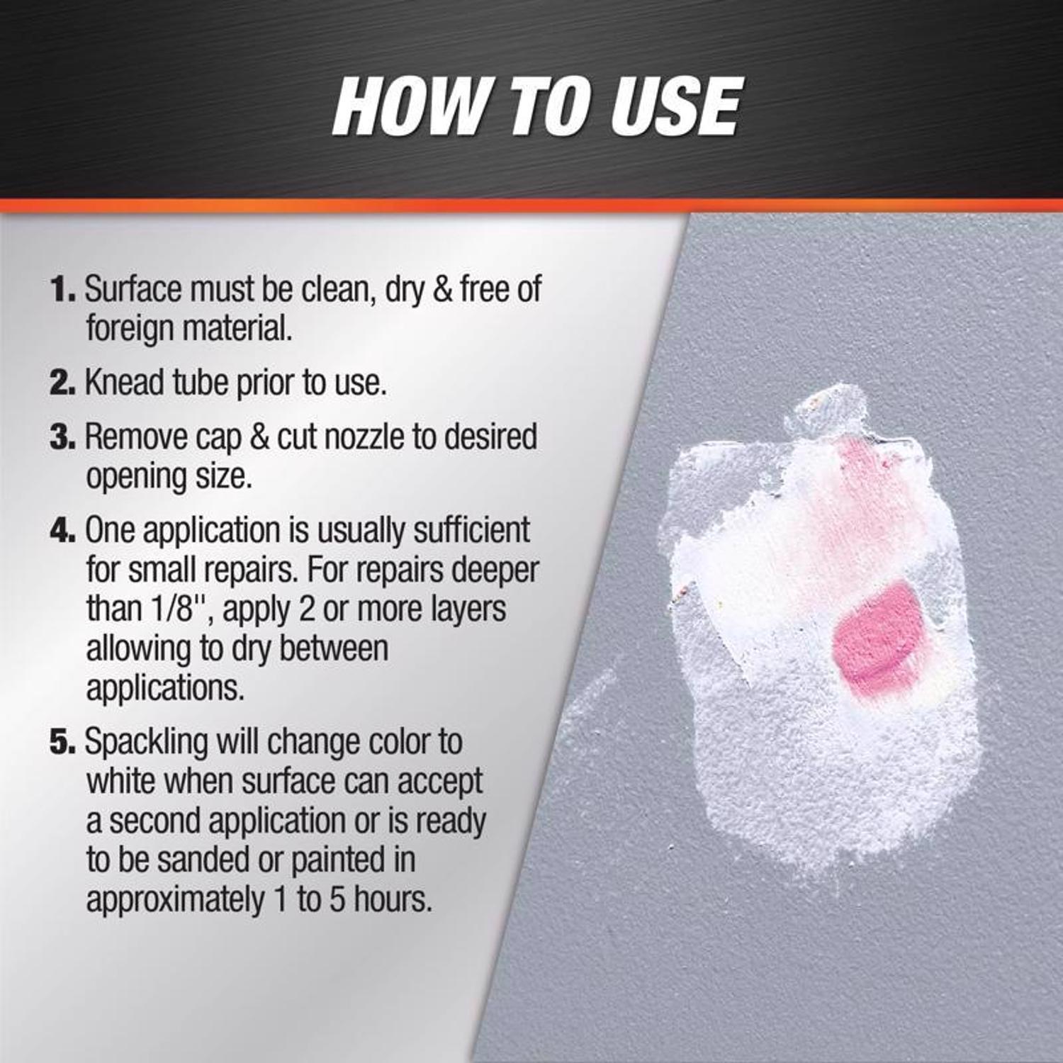 DAP DryDex Ready to Use White Spackling Compound 5.5 oz