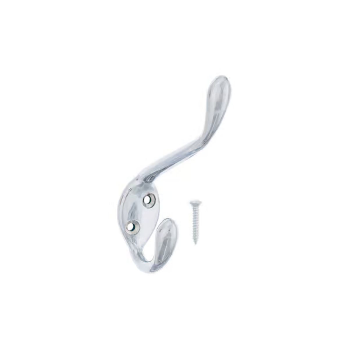 Ace 3-1/2 in. L Chrome Silver Metal Large Garment Hook 1 Pack
