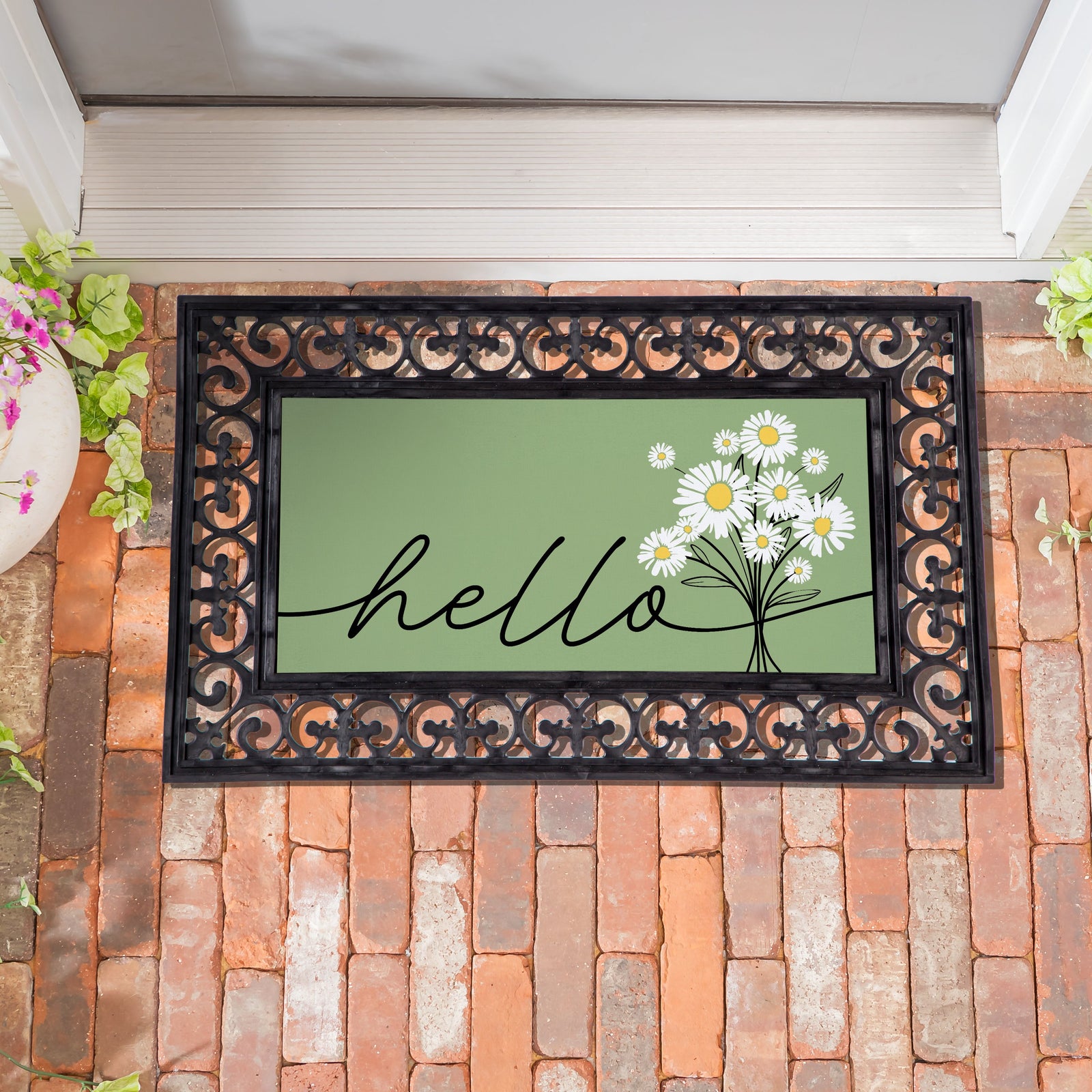 Evergreen Hello Dainty Daisies Sassafras Switch Mat