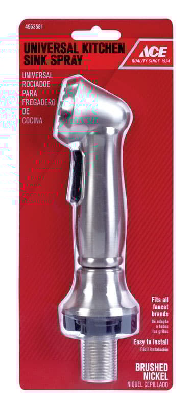Ace For Universal Brushed Nickel Kitchen Faucet Sprayer