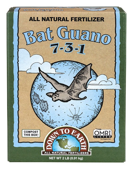 Down To Earth Bat Guano 7-3-1 2 lb.