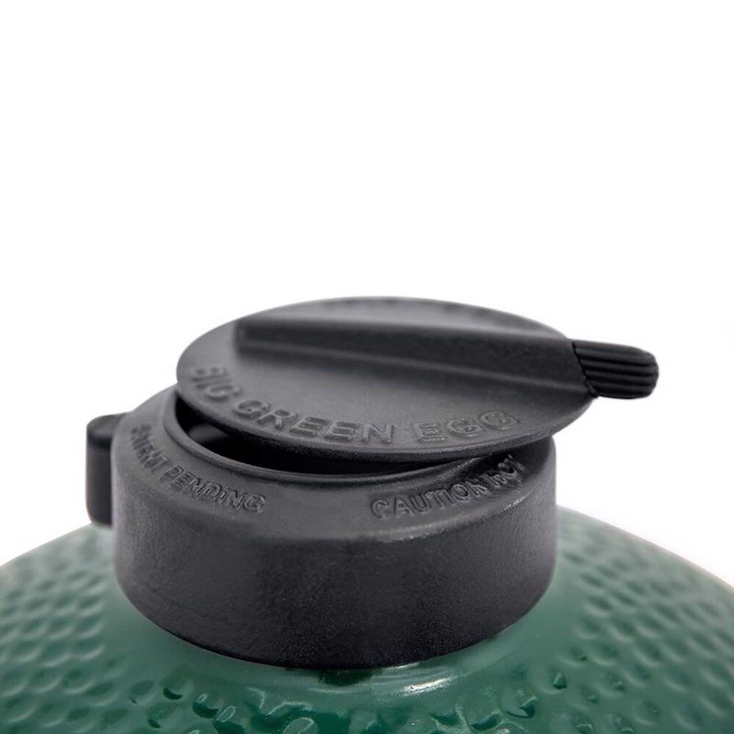 Big Green Egg 15 in. Medium EGG Package with Nest/Handler Charcoal Kamado Grill and Smoker Green