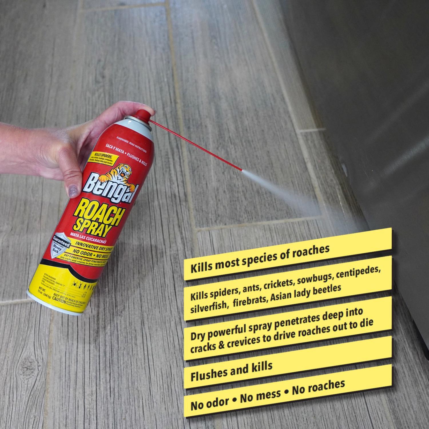Bengal Roach Spray Insect Killer Liquid 9 oz