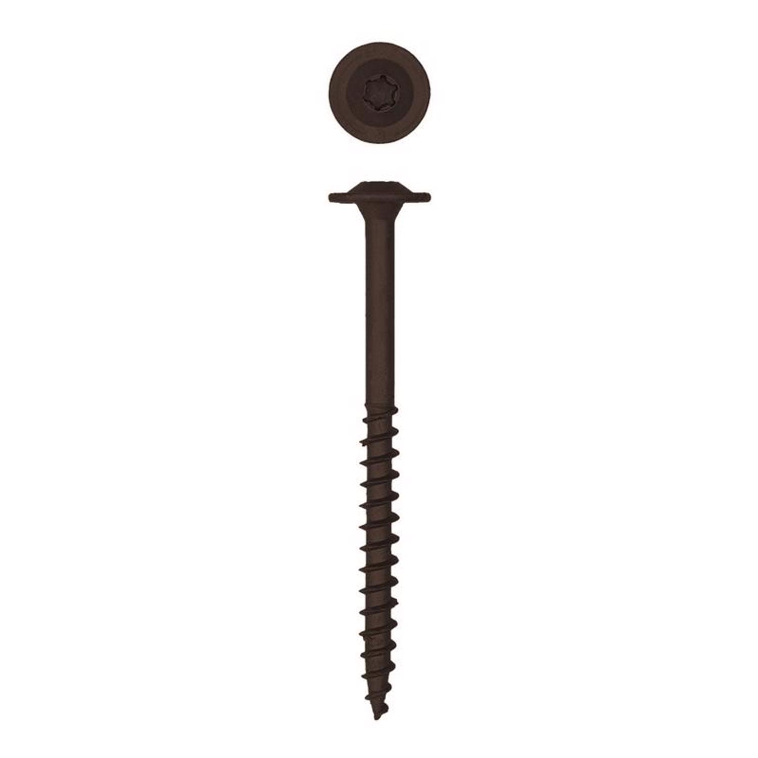 SPAX PowerLags 5/16 in. X 4 in. L Washer High Corrosion Resistant Carbon Steel Lag Screw 1 Pack
