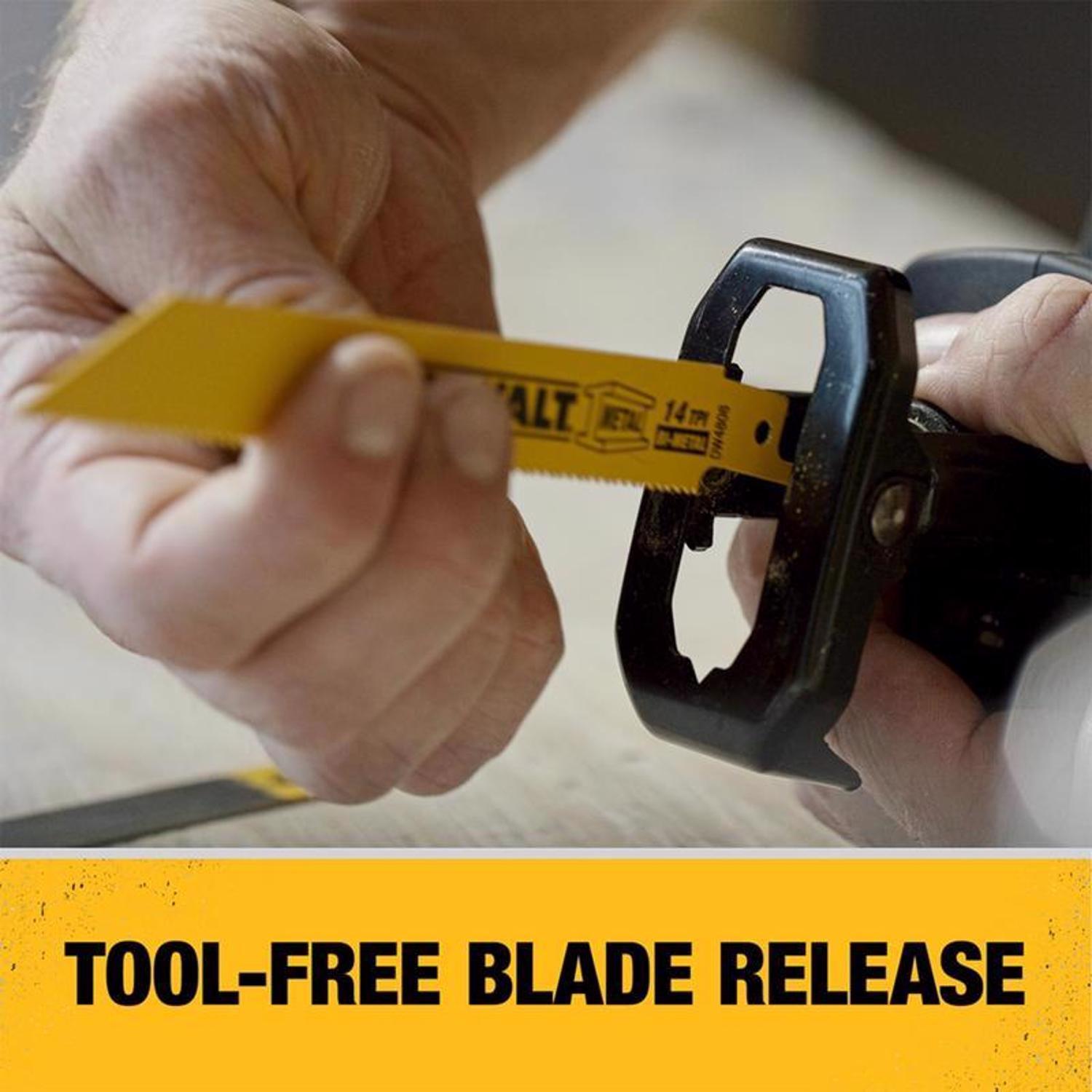 DeWalt 20V MAX ATOMIC Cordless Brushless One-Handed Reciprocating Saw Tool Only