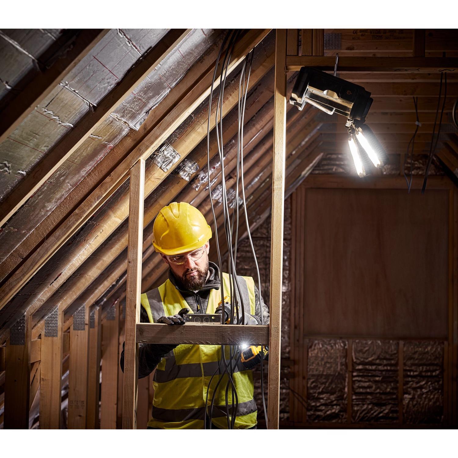 DeWalt ToughSystem 2.0 4000 lm LED Dual Power Handheld Work Light