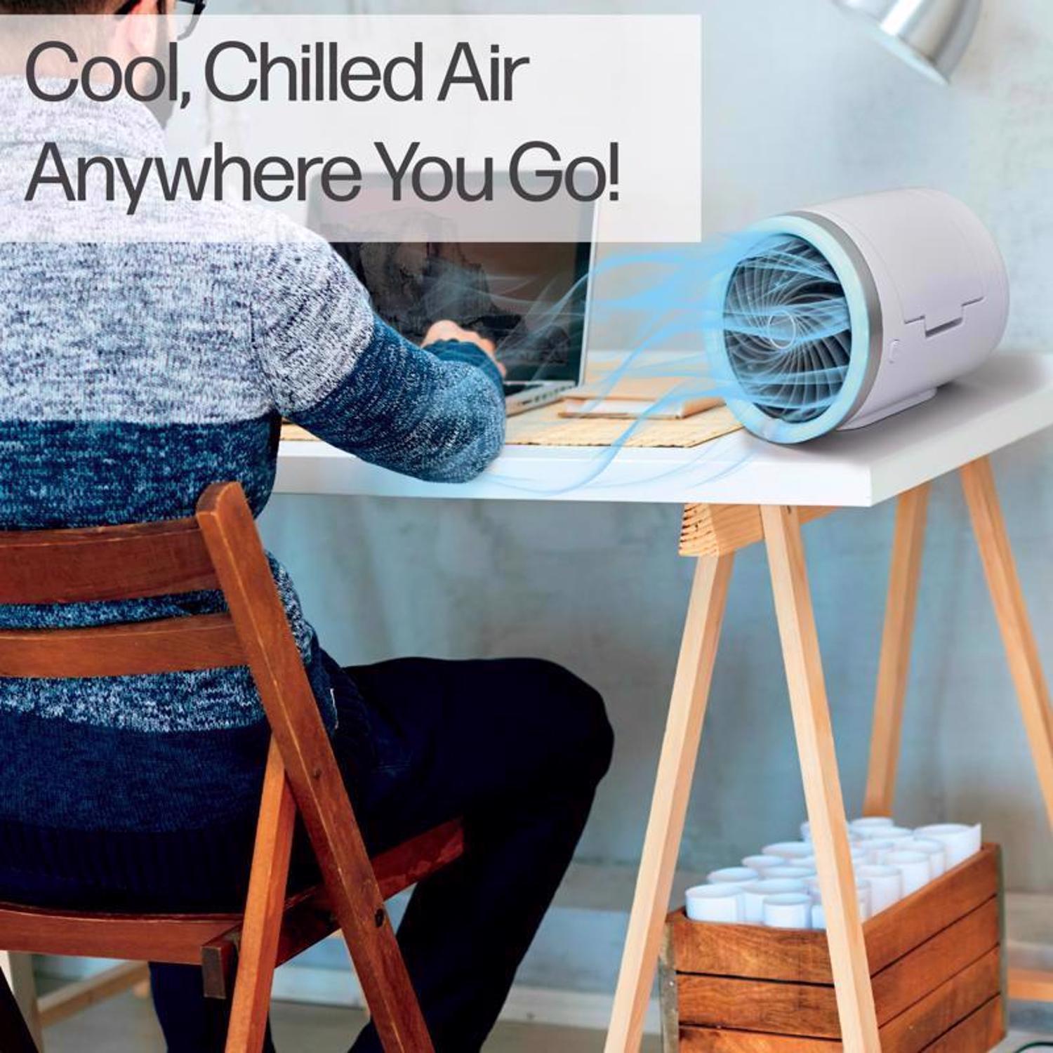Arctic Air Ice Jet 150 sq ft 3 dB Portable Air Conditioner and Cooler