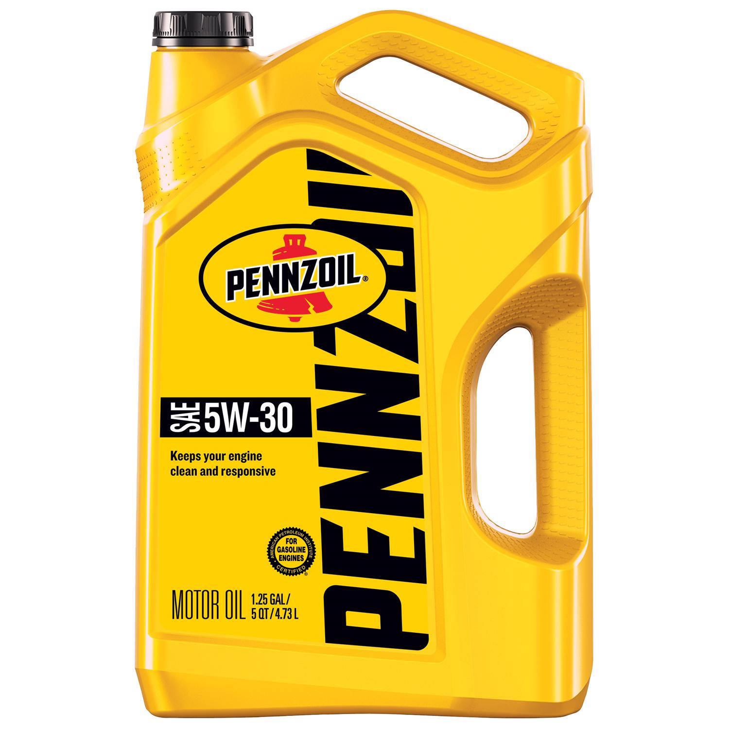Pennzoil 5W-30 4-Cycle Synthetic Blend Motor Oil 5 qt 1 pk