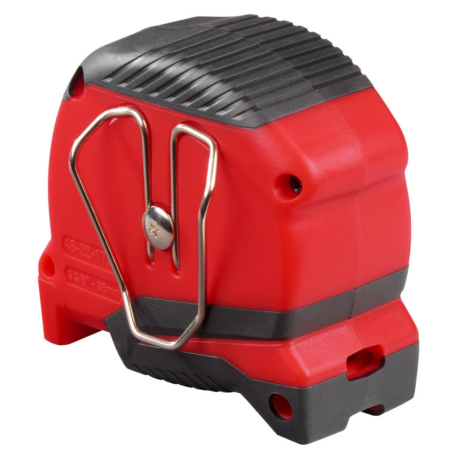 Milwaukee 25 ft. L X 1.65 in. W Compact Tape Measure 1 pk