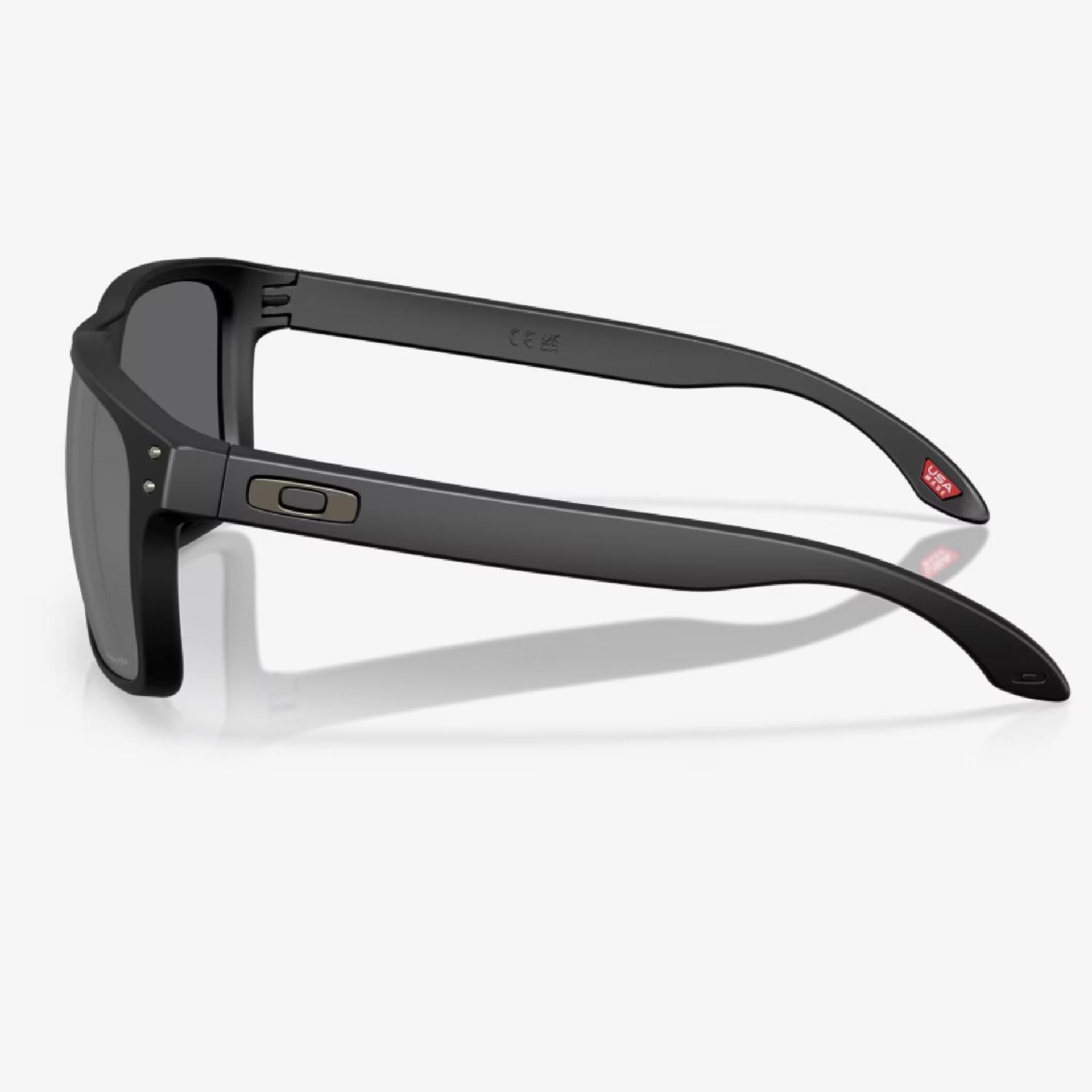 Oakley Holbrook XXL Sunglasses Men's Matte Black Frame Prizm Black Lens Polarized