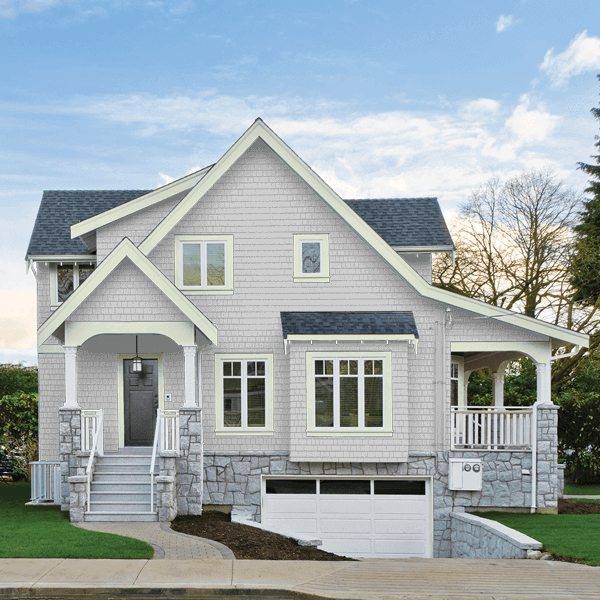 Clark+Kensington Satin Tint Base Mid-Tone Base Premium Paint Exterior 1 gal